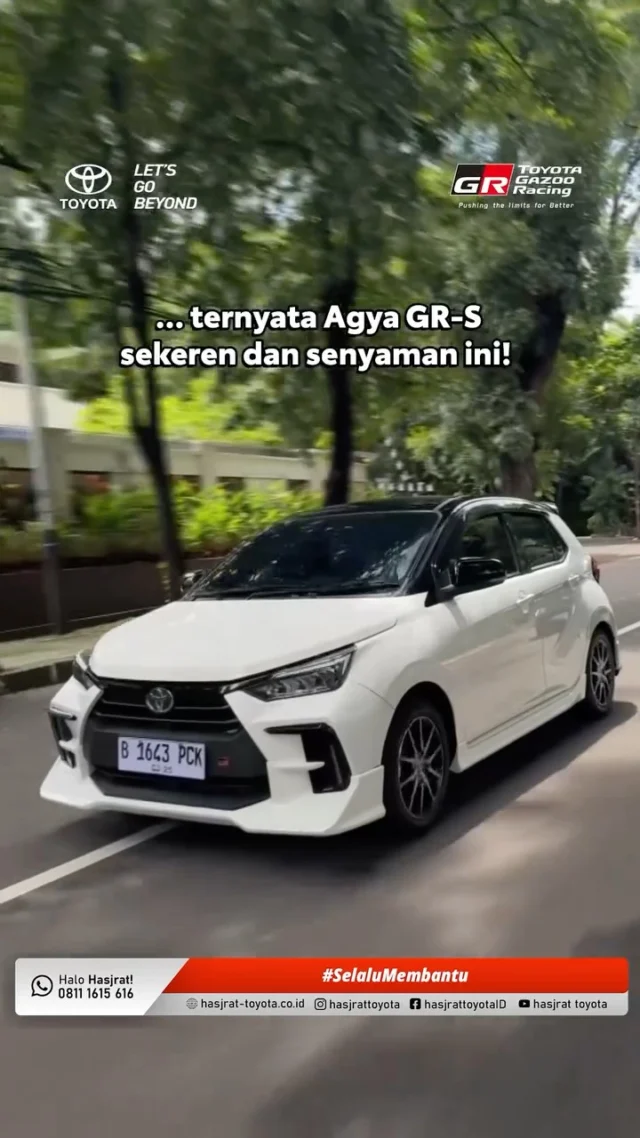 Kalo nyanda punya Agya, ngana mo beking apa? 😂 Pasti mo manyasal parah deng pe lincah deng pe irit ini oto. Sapa yang setuju? 👇

#AgyaStylix #Agya #GRSport #SobatHasjrat #SelaluMembantu #ToyotaIndonesiaCommunity #InfoToyota #HasjratToyota #ToyotaIndonesia #manado #ternate #sulawesi #maluku #papua #papuabarat